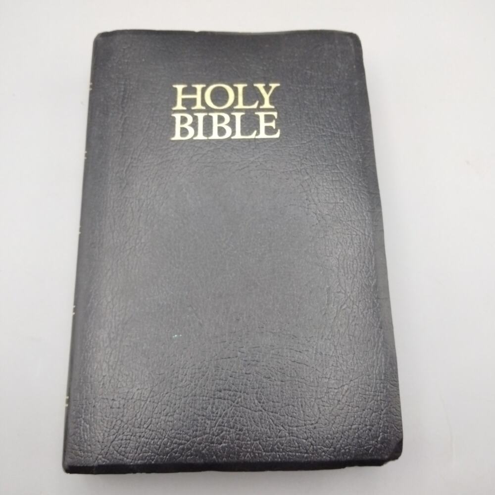 Holy Bible King James Version w/ Helps RED Letter Christ Zondervan 1962
